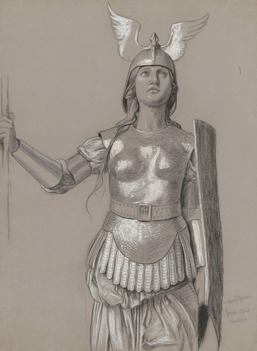 Design for Valkyries costume 3 1895