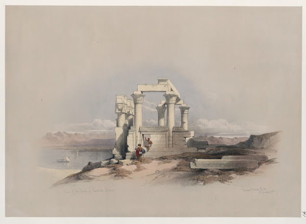 Ruins of the Temple of Kardeseh Qirtâsî Nubia 1846 1849