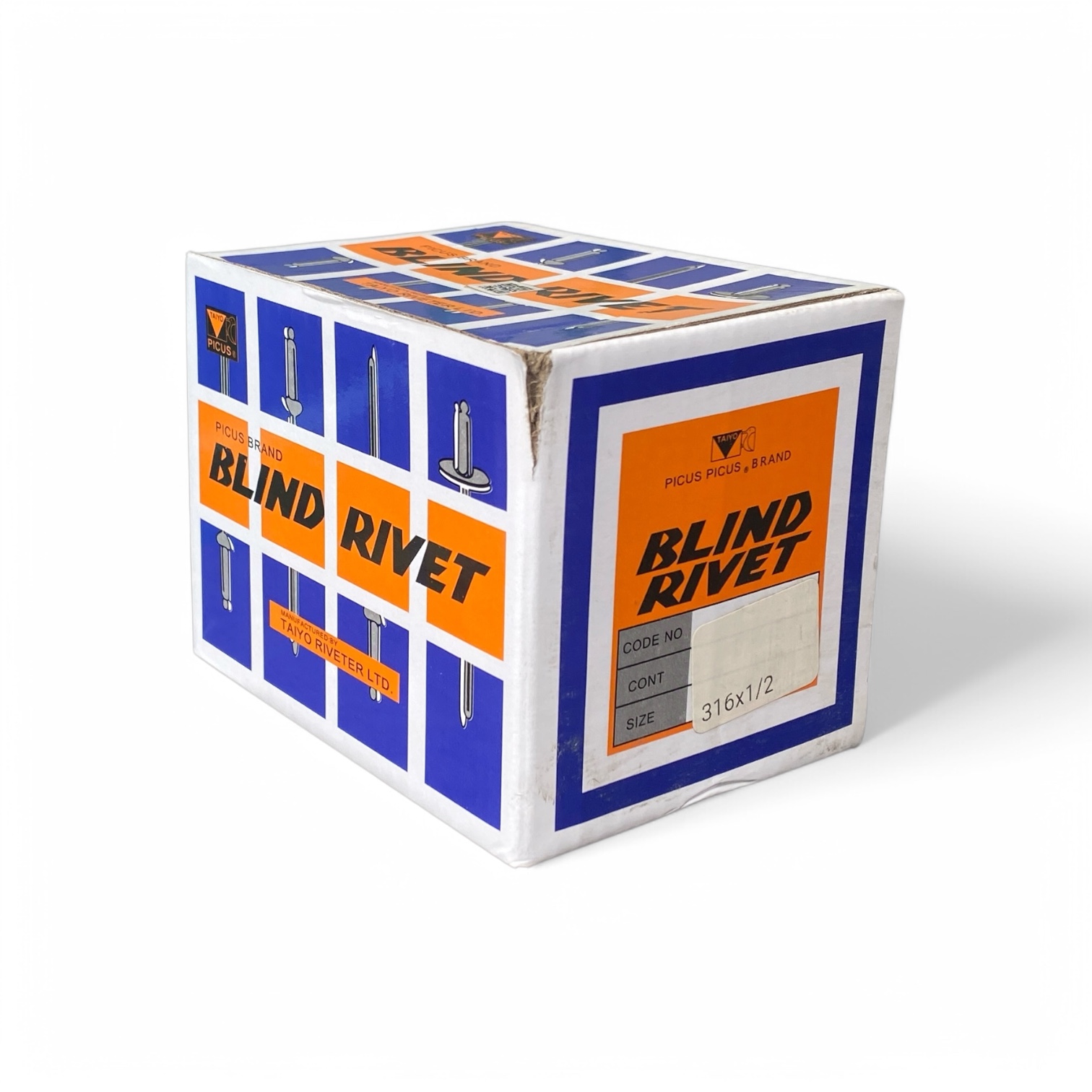 Blind Rivet 3/16" x 1/2"