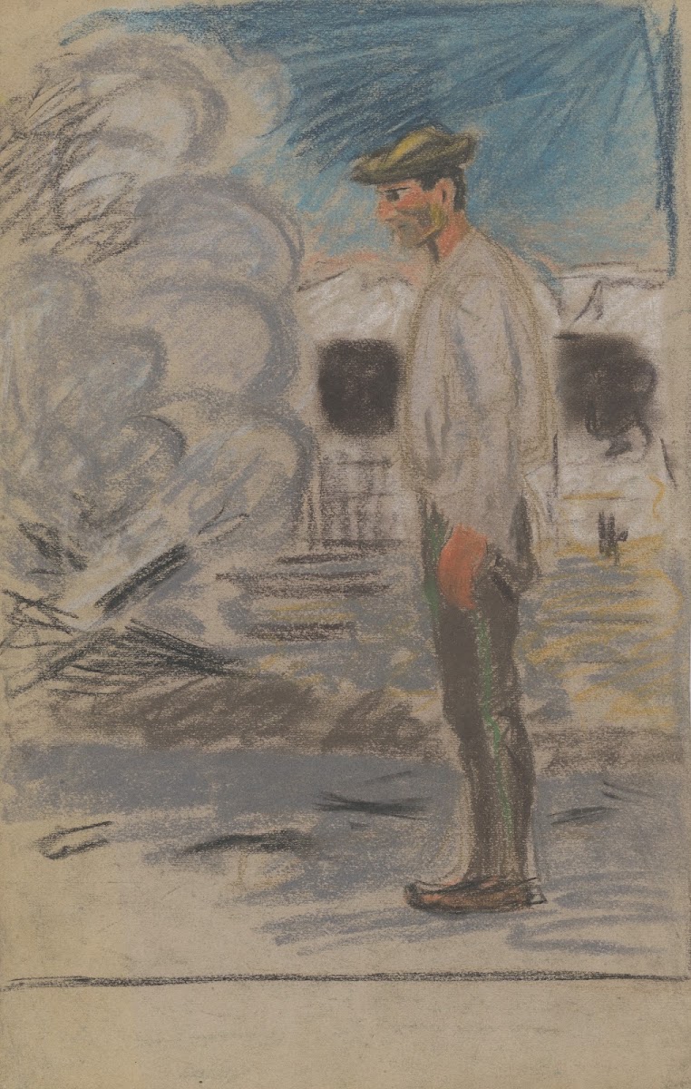 Swain in a Yard 19351944
