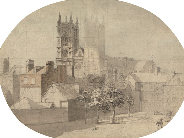 Westminster Abbey from Deans Yard