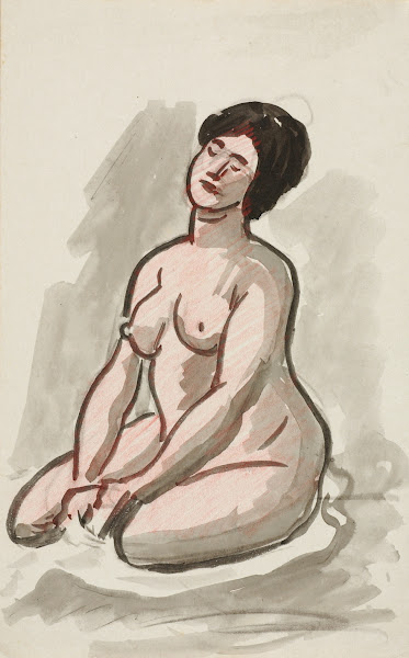 Female Nude Sitting