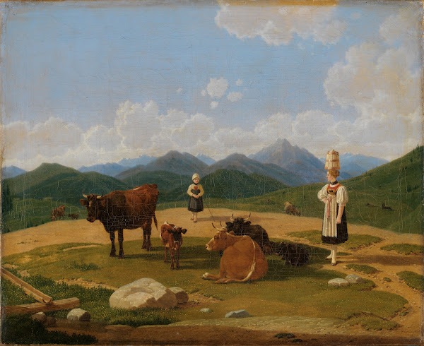 Auf der Alm 1829