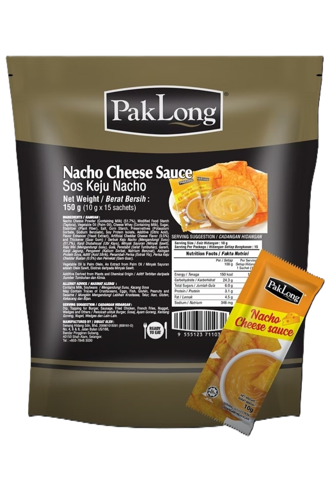 PL Nacho Cheese Sauce (10G X 15Sachet)