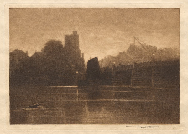 Ebb Tide Putney Bridge 1885