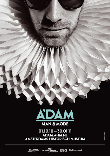 Affiche Voor Tentoonstelling ADAM Man And Mode 2010