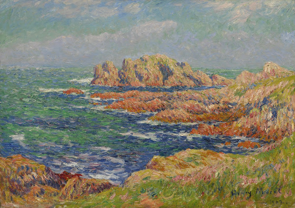 Les Rochers à Quessant 1902