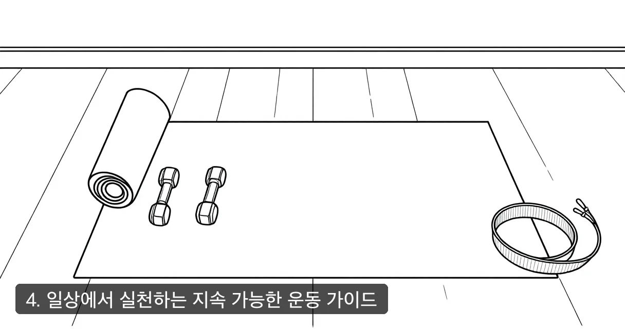 4. 일상에서 실천하는 지속 가능한 운동 가이드