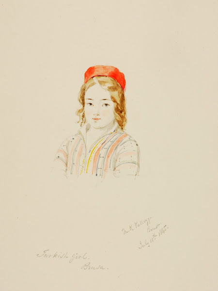 Turkish Girl Brusa 1845