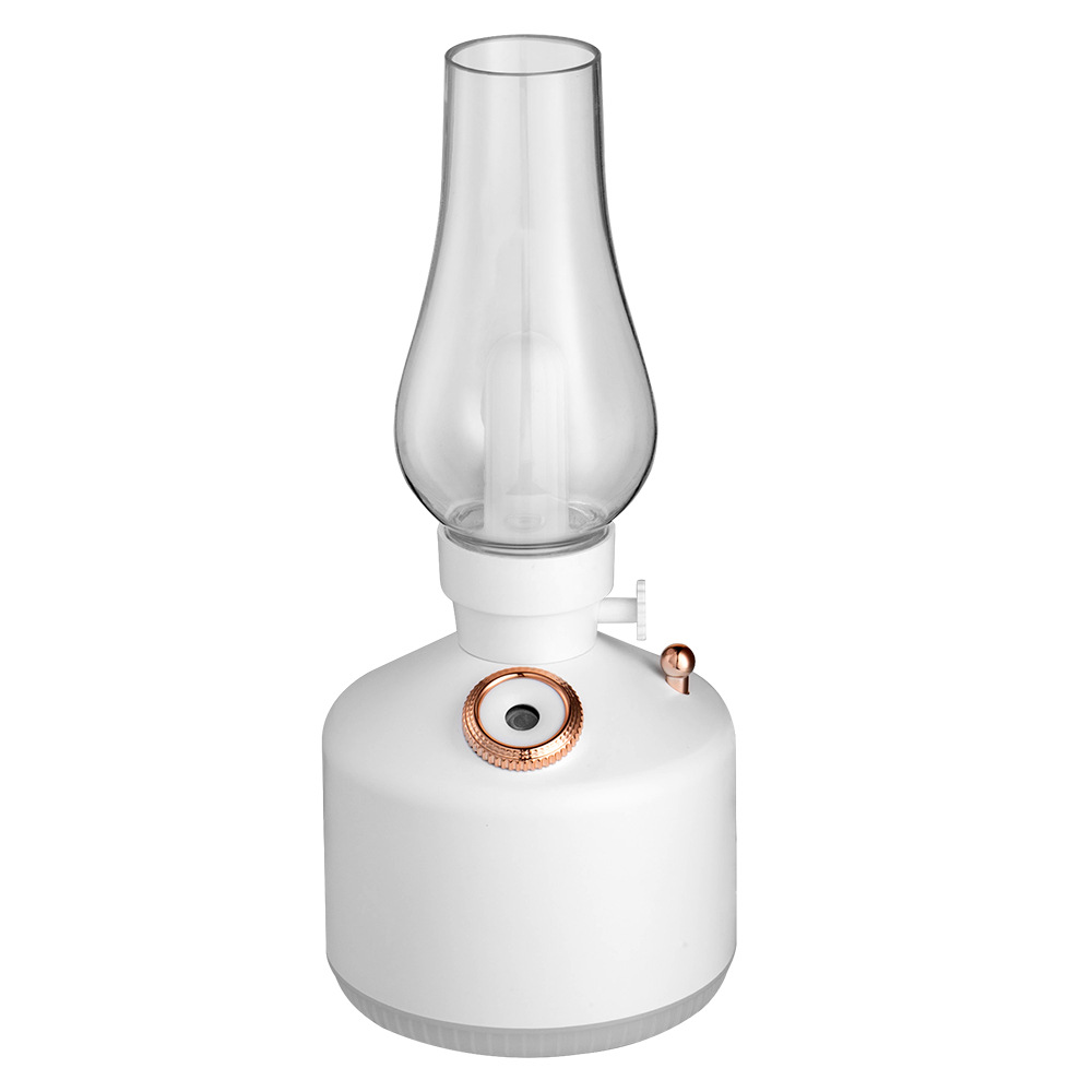 Compact Aromatherapy Lamp with Ultrasonic Mist Maker, Model LA-0621