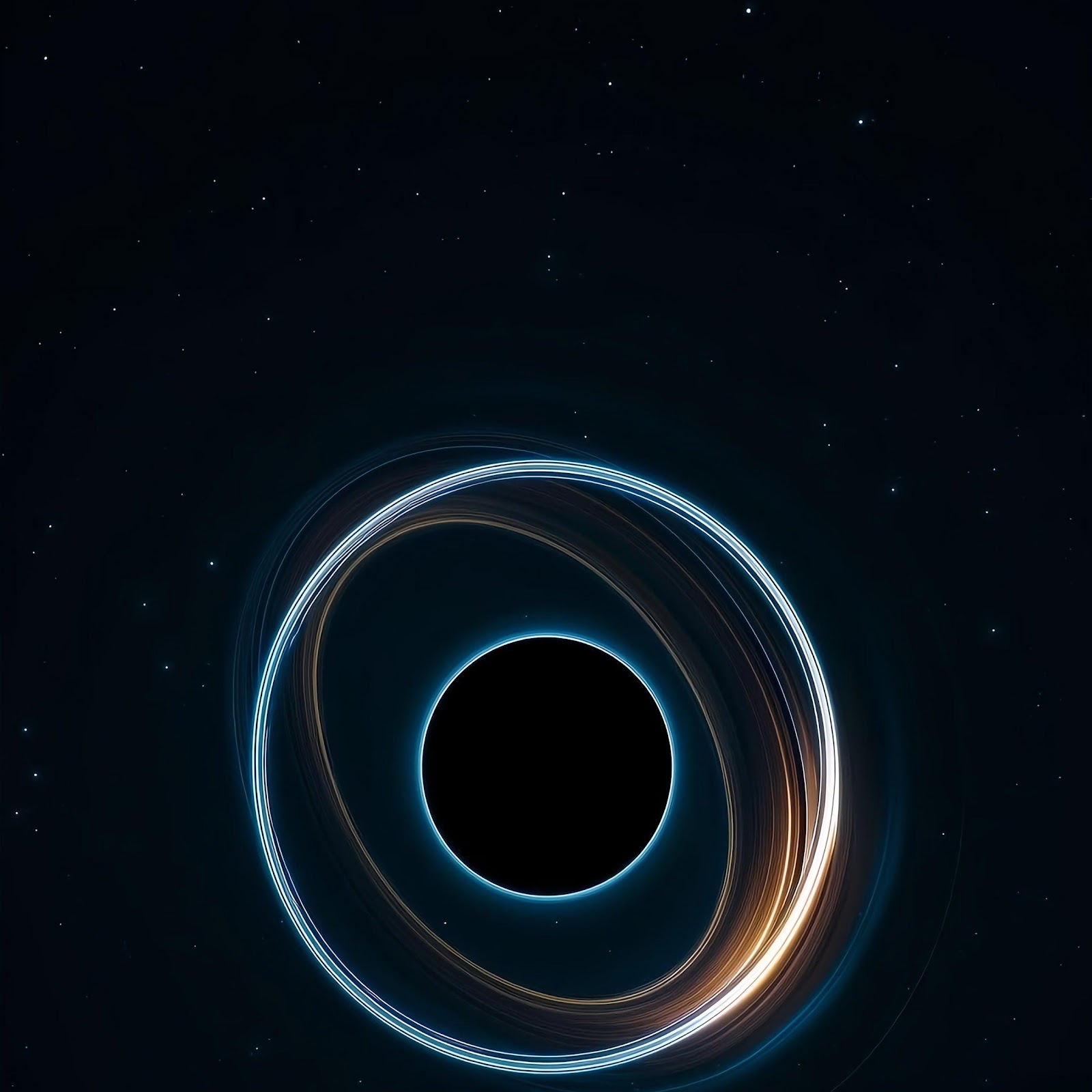 Download Cosmic Black Hole Light Ring 4K iPhone