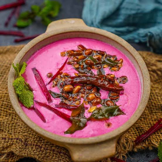 Beetroot Raita