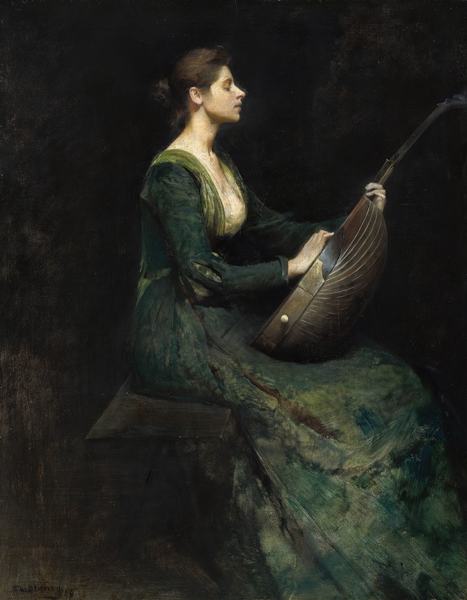 Lady with a Lute 1886
