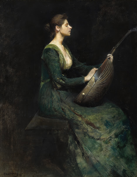 Lady with a Lute 1886