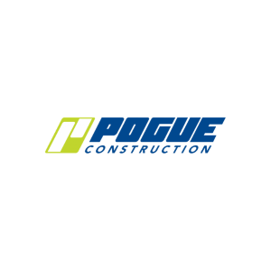POGUE CONSTRUCTION CO. Logo