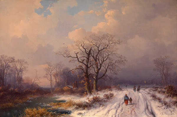 Schneelandschaft 1852