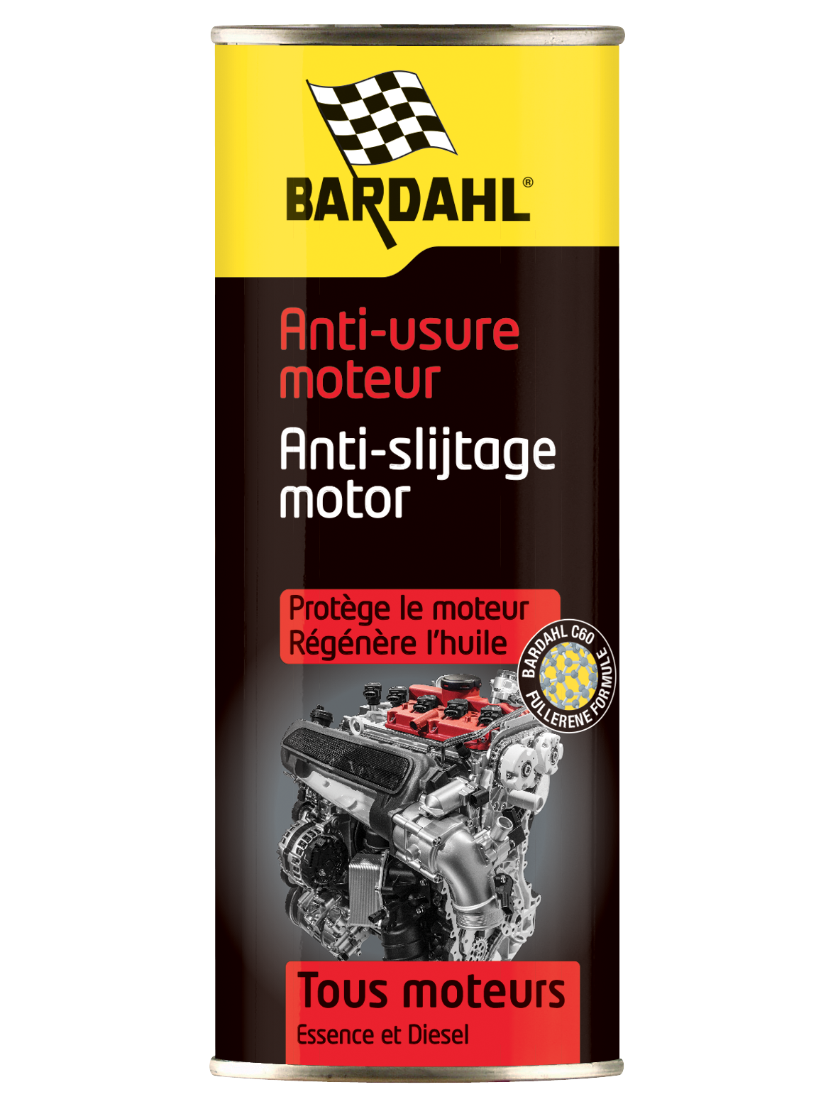 Anti-slijtage Motor C60 Fulleren Formule