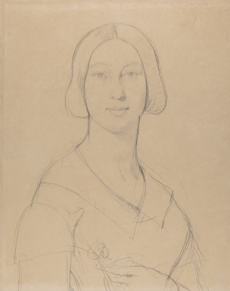 Portrait of Madame Paul Meurice née Palmyre Granger ca 184550