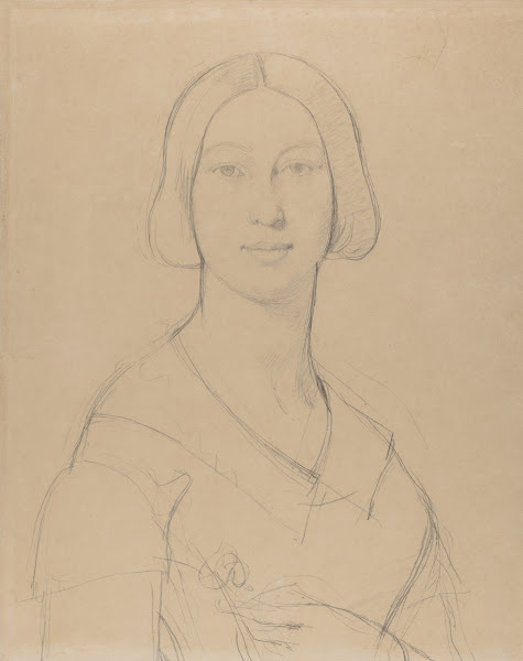 Portrait of Madame Paul Meurice née Palmyre Granger ca 184550