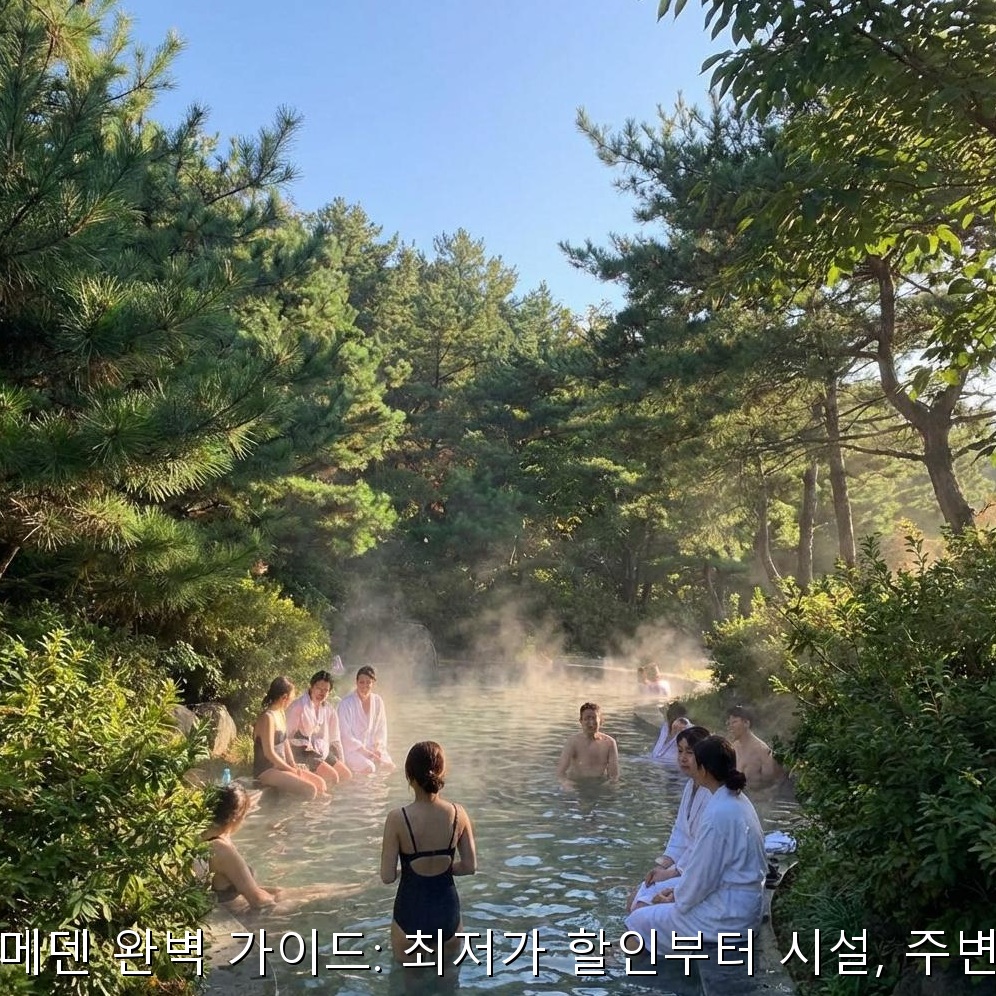 지친 몸 녹이는 힐링 파라다이스, 이천 테르메덴 엿보기