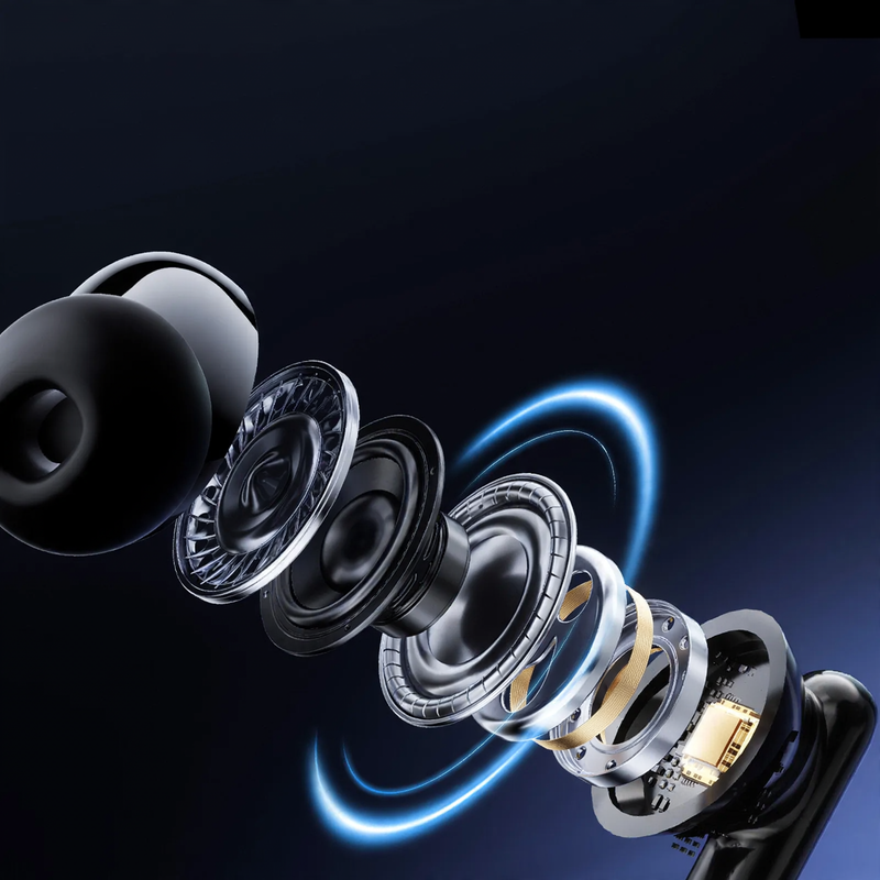 Waterproof TWS Earbuds with Noise Cancellation