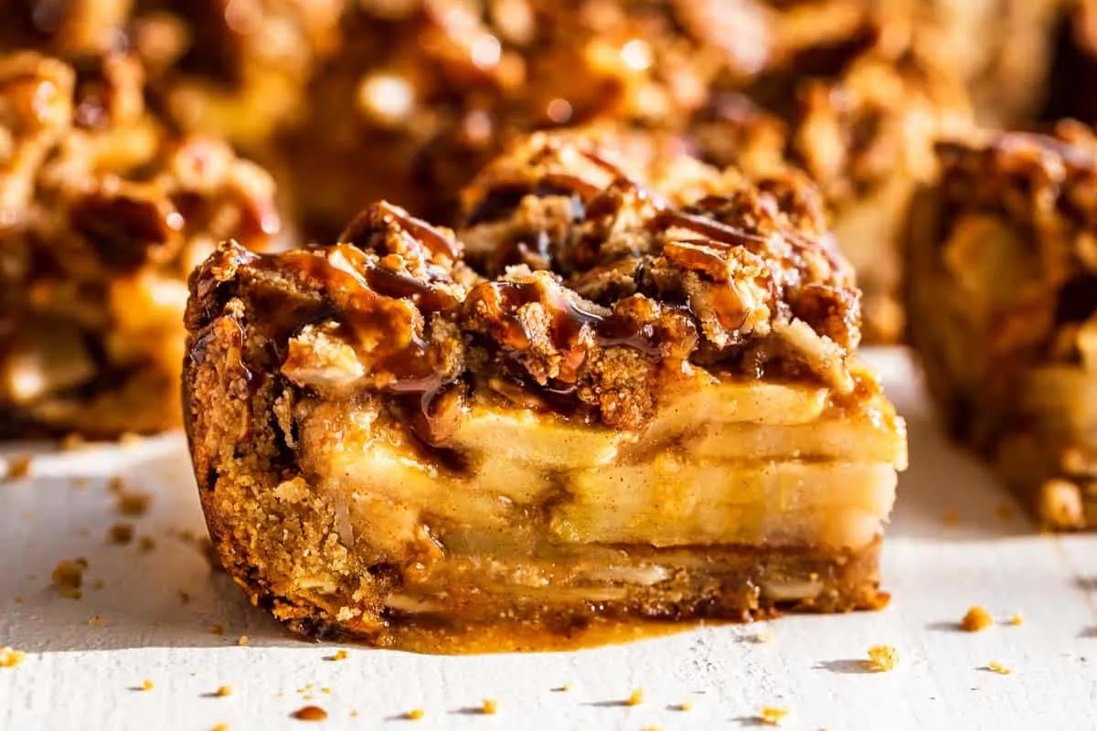 Gluten Free Apple Pie Bars Recipe