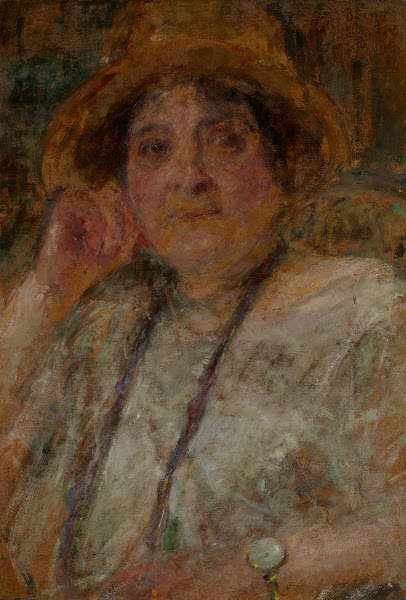 Portrait of Mrs Gościniec after 1925