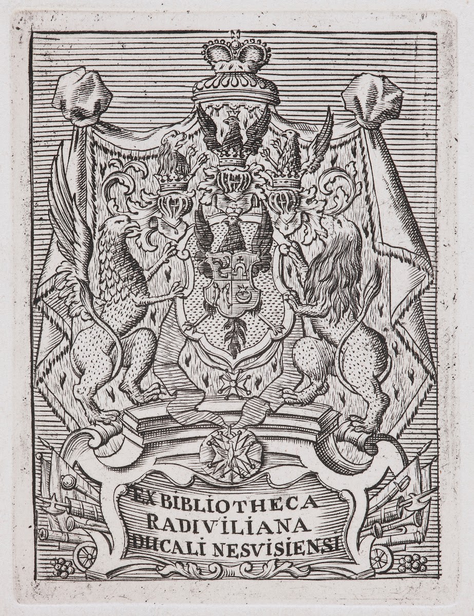Ekslibris Biblioteki Nieświeskiej