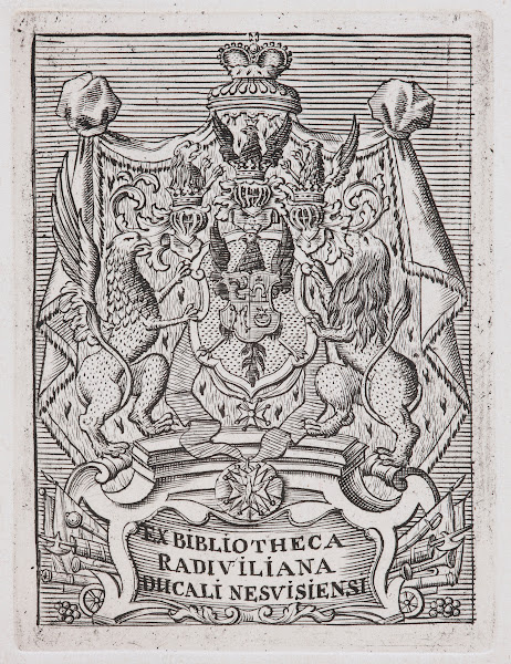 Ekslibris Biblioteki Nieświeskiej