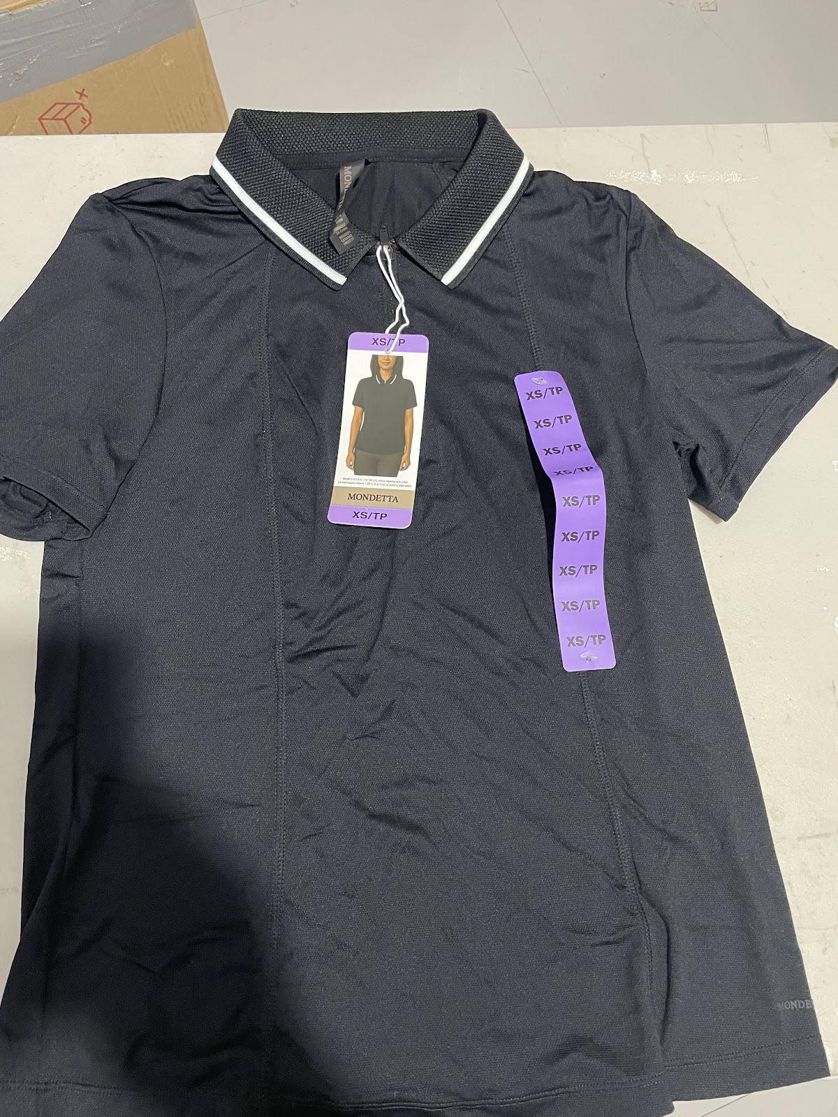 Mondetta W Polo Shirt Active Black XS #2076