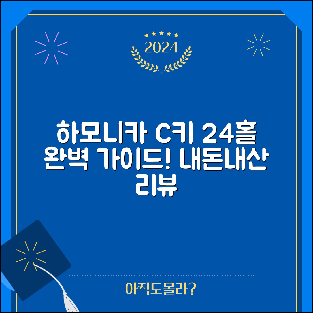 하모니카 C키 24홀 완벽 가이드: 내돈내산 리뷰