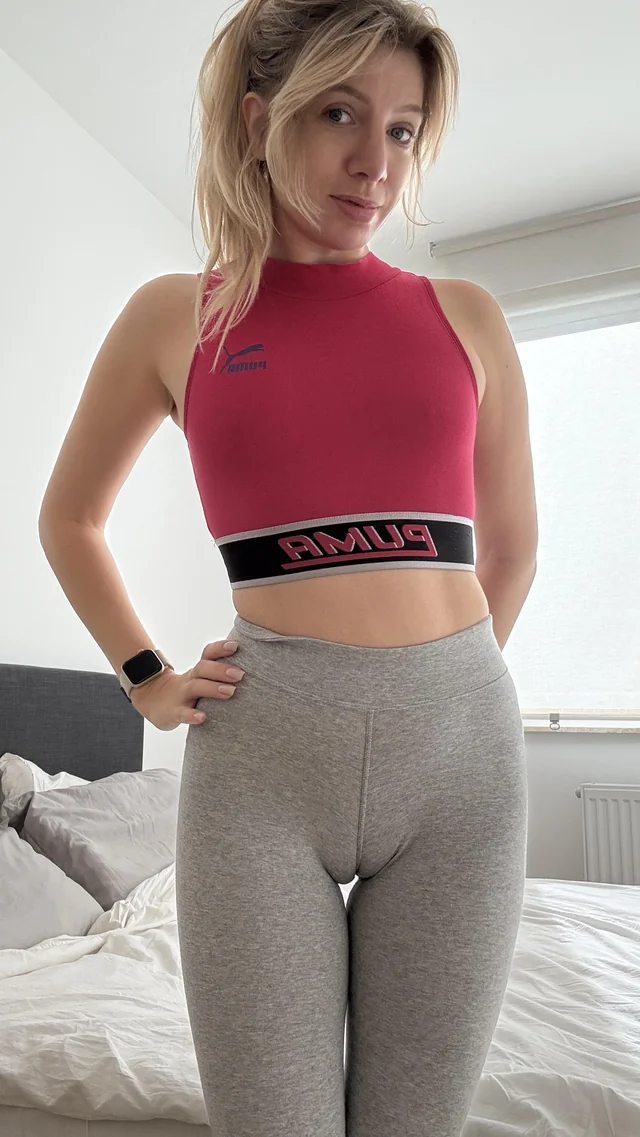 Linda panocha cameltoe para la tarde