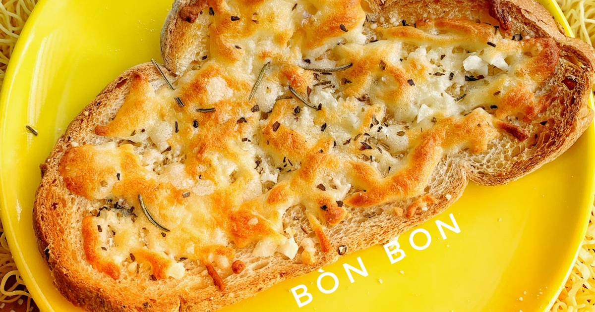 Bánh Mì nướng Phô Mai Bơ Tỏi Ăn Sáng