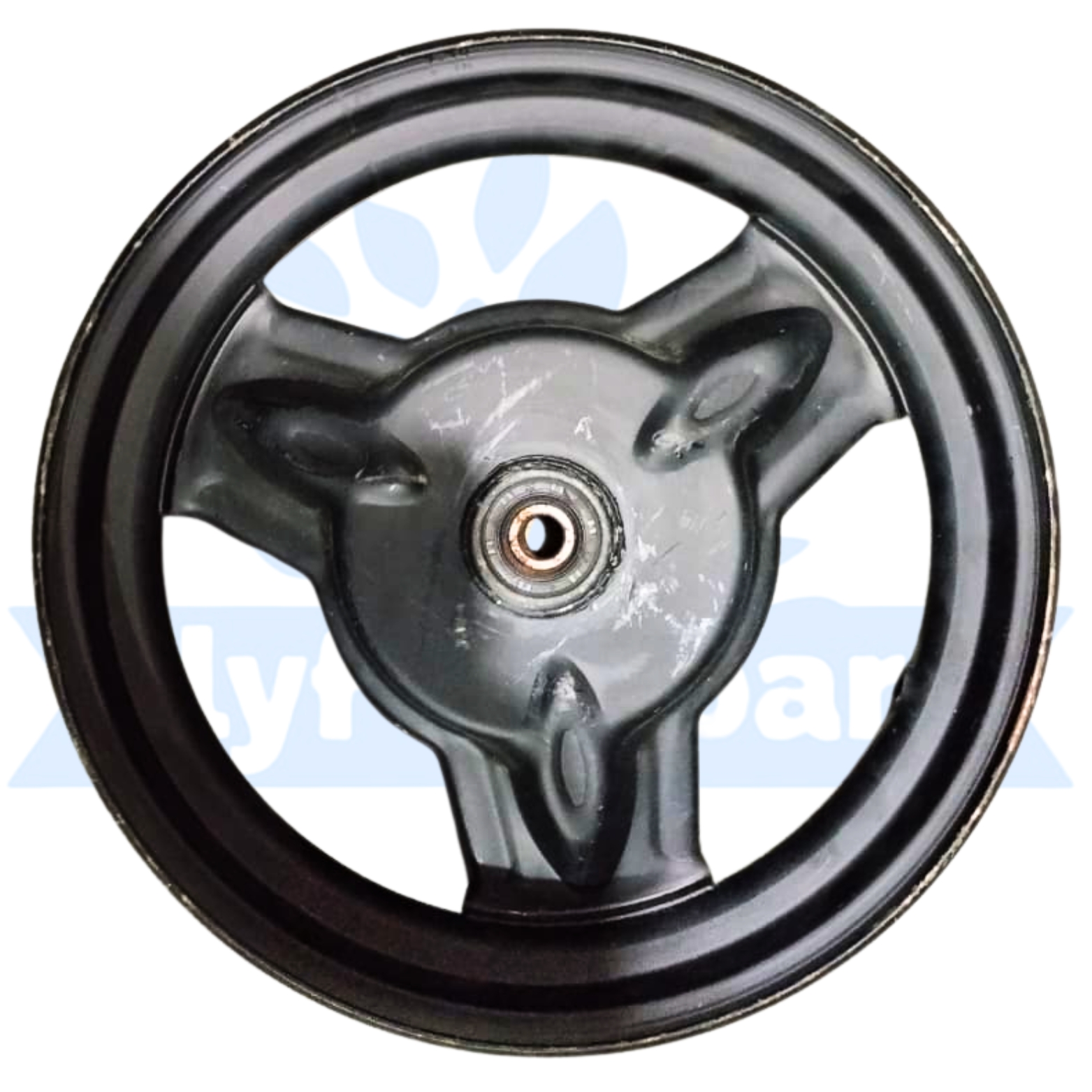 WHEEL RIM 10 inch DISC IRON BLACK (339a)