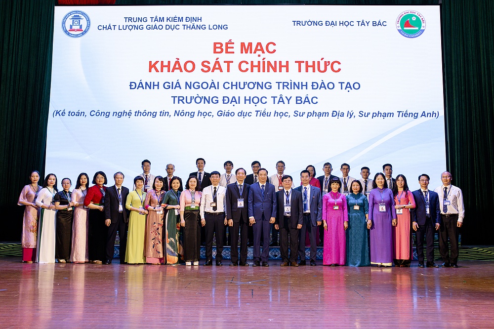 Bế mạc Khảo sát chính thức phục vụ đánh giá ngoài 06 chương trình  đào tạo Trường Đại học Tây Bắc năm 2025