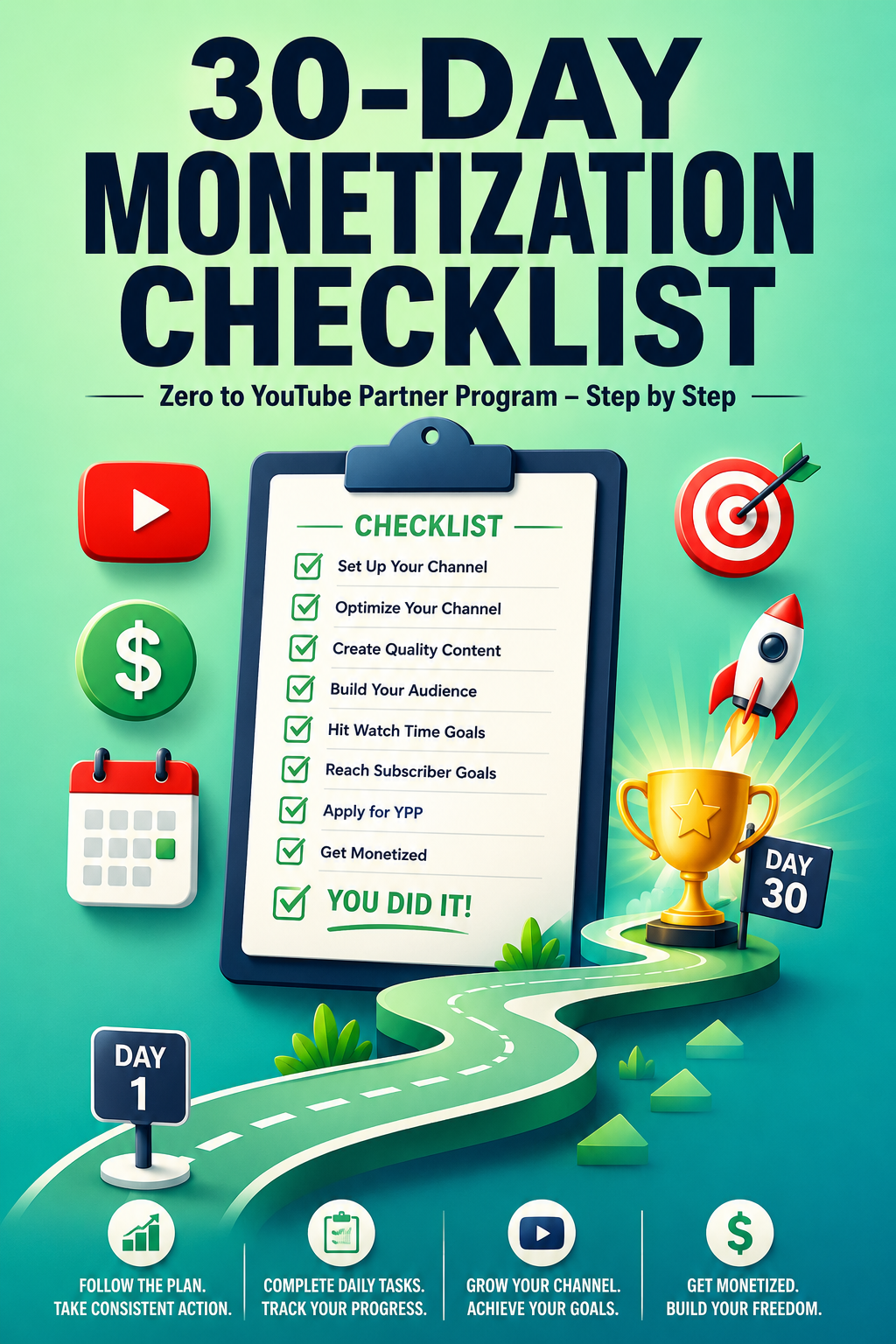 30-Day Monetization Checklist