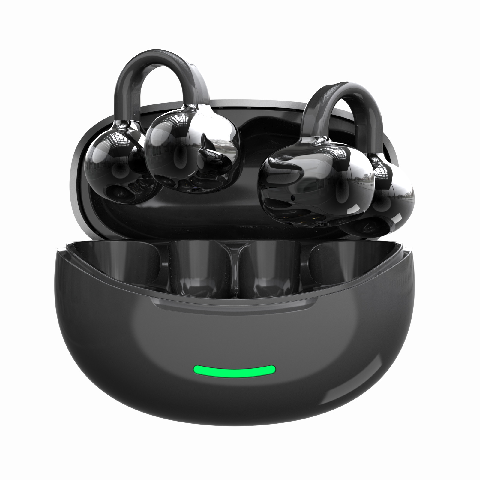 Wireless Ear Hook Headphones with Noise Cancellation