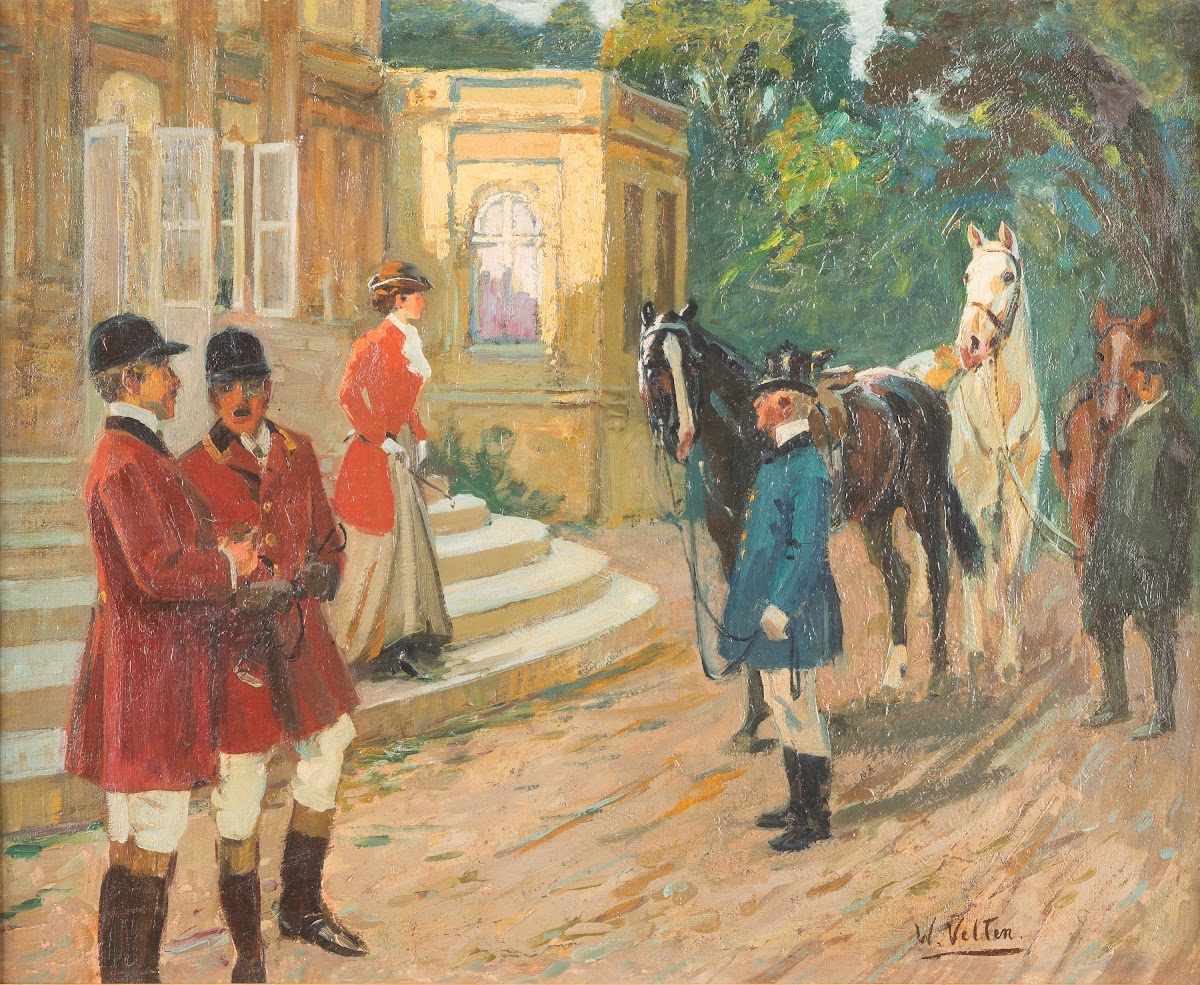 Leaving for the hunt