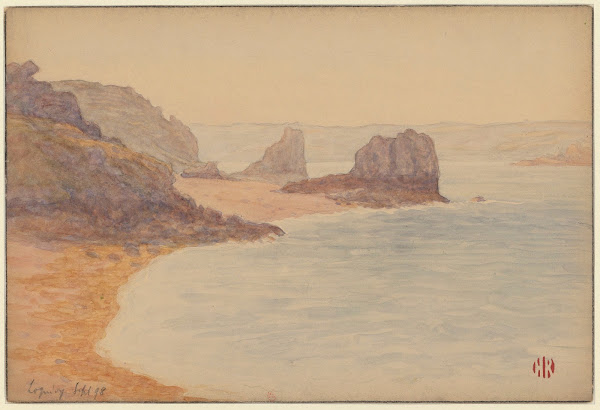 Loguivy brume et soleil 1898