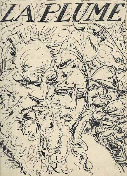 Illustratie bij La Plume march 1913
