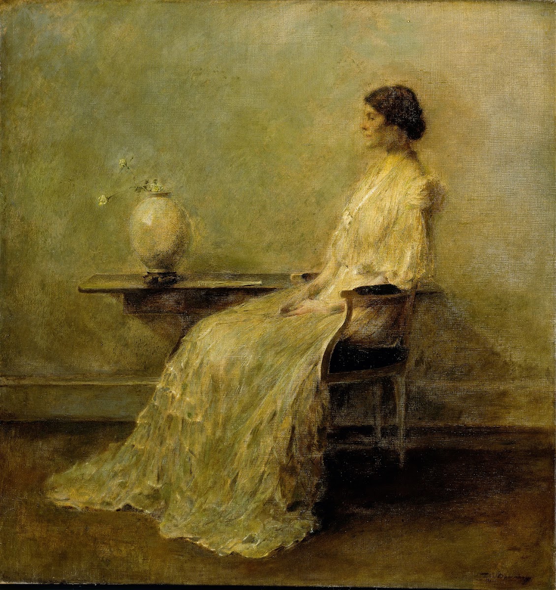 Lady in White No 2 ca 1910