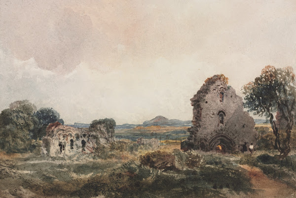 Neath Abbey c 1840s