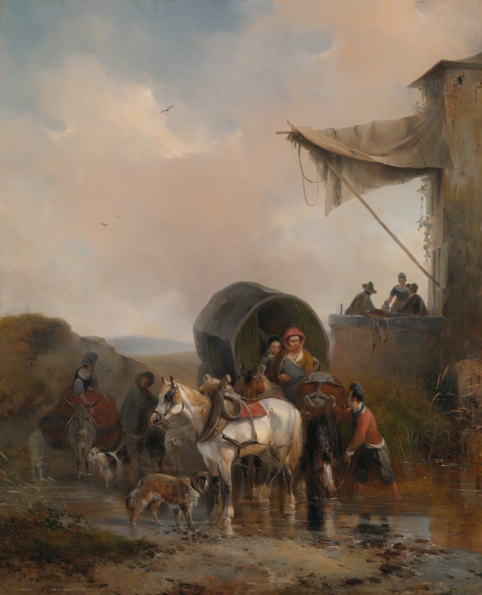 De pleisterplaats 1835