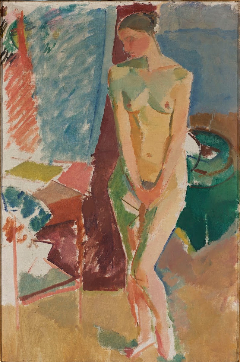 Standing nude 1918 1919