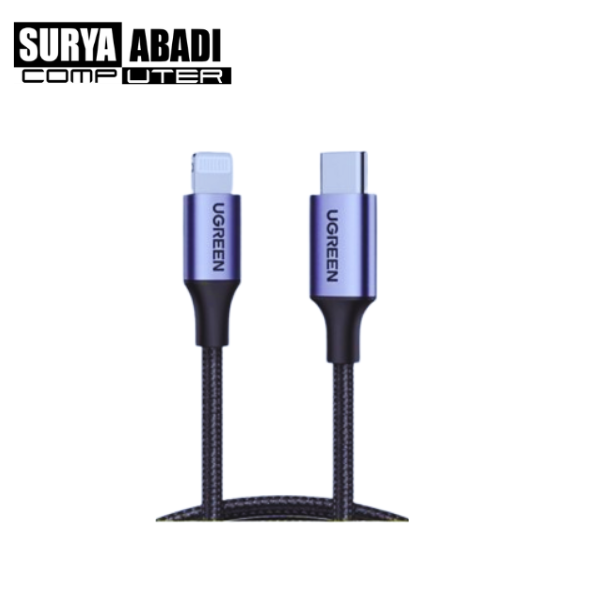 Kabel Ugreen Type C to Lightning Nylon 2M