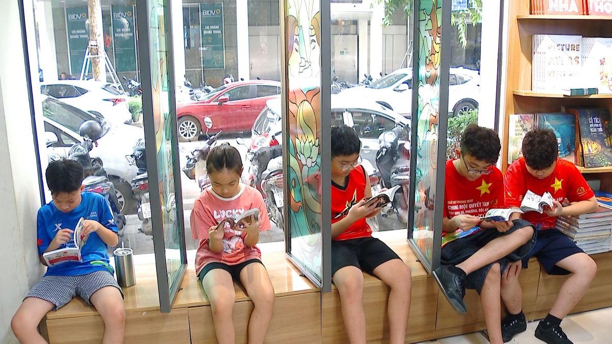 Nuôi dưỡng niềm đam mê đọc sách cho thiếu nhi - Đài Phát thanh và truyền hình Hà Nội