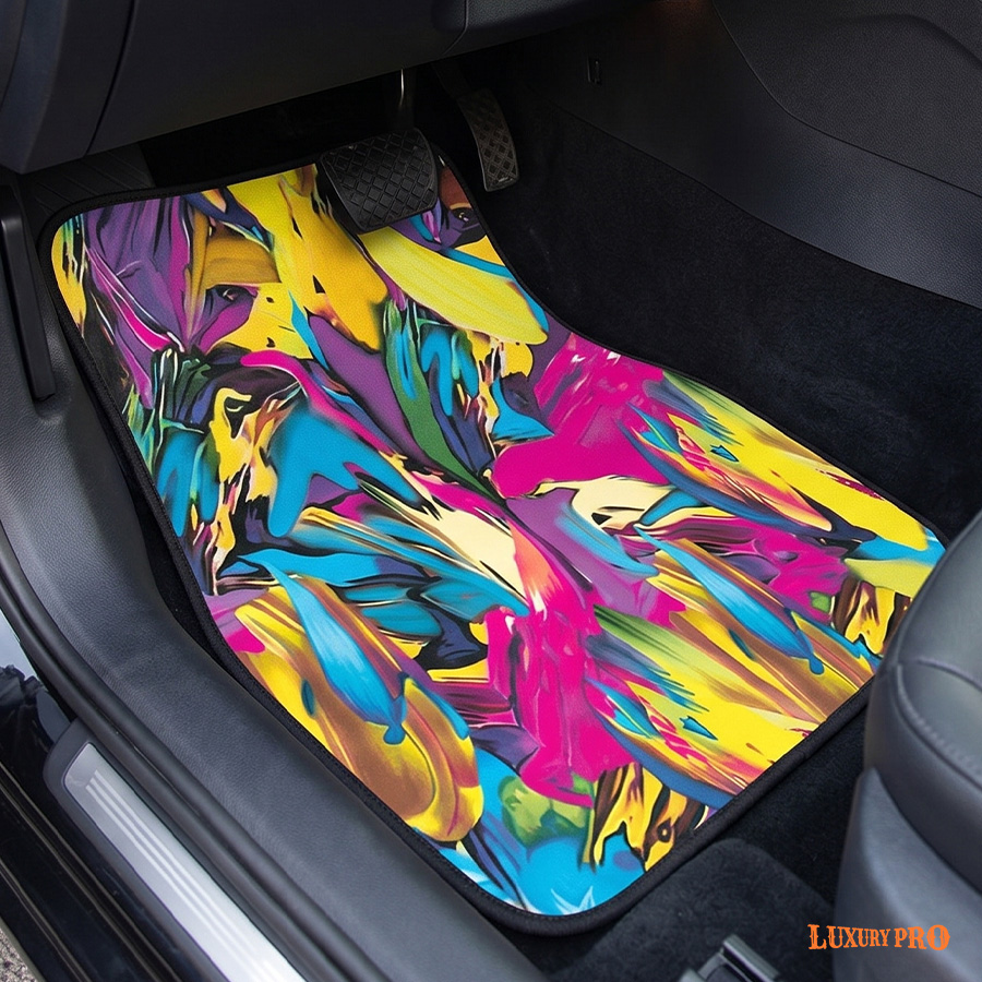 4-Piece Car Floor Mat Set