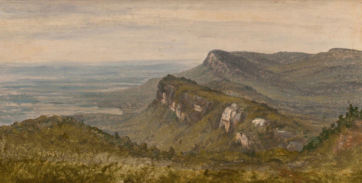 The Trapps Shawangunk Mountains 1850