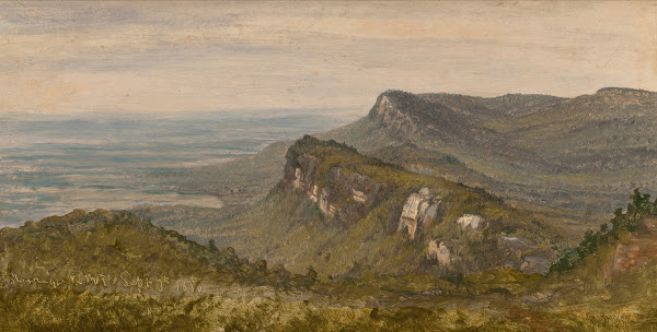 The Trapps Shawangunk Mountains 1850