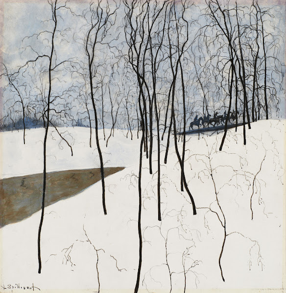Les Cavaliers dans la neige 1915
